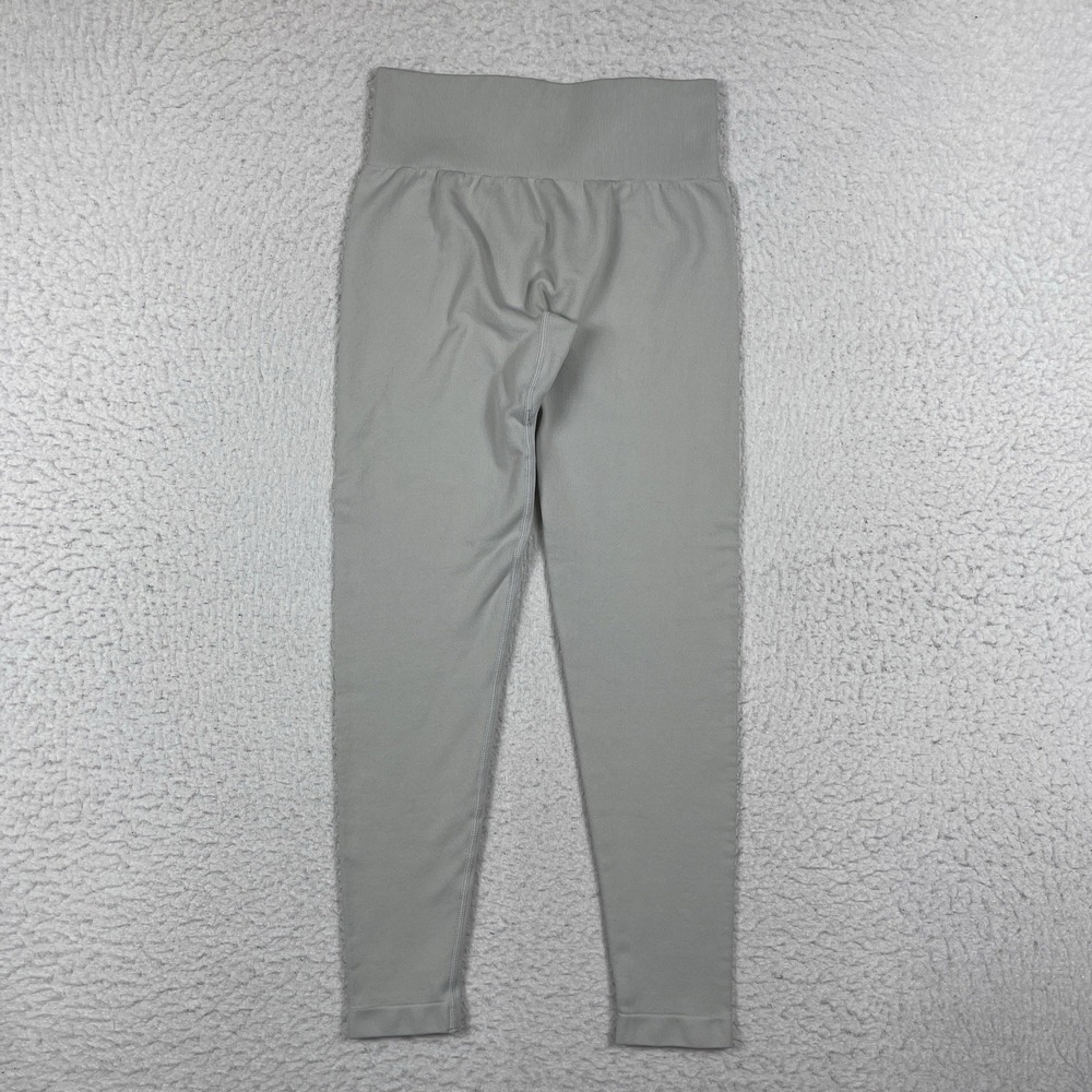 OQQ Leggings Womens Small Gray Sculpt Seamless Scrunched Butt Yoga‎ Gym Workout